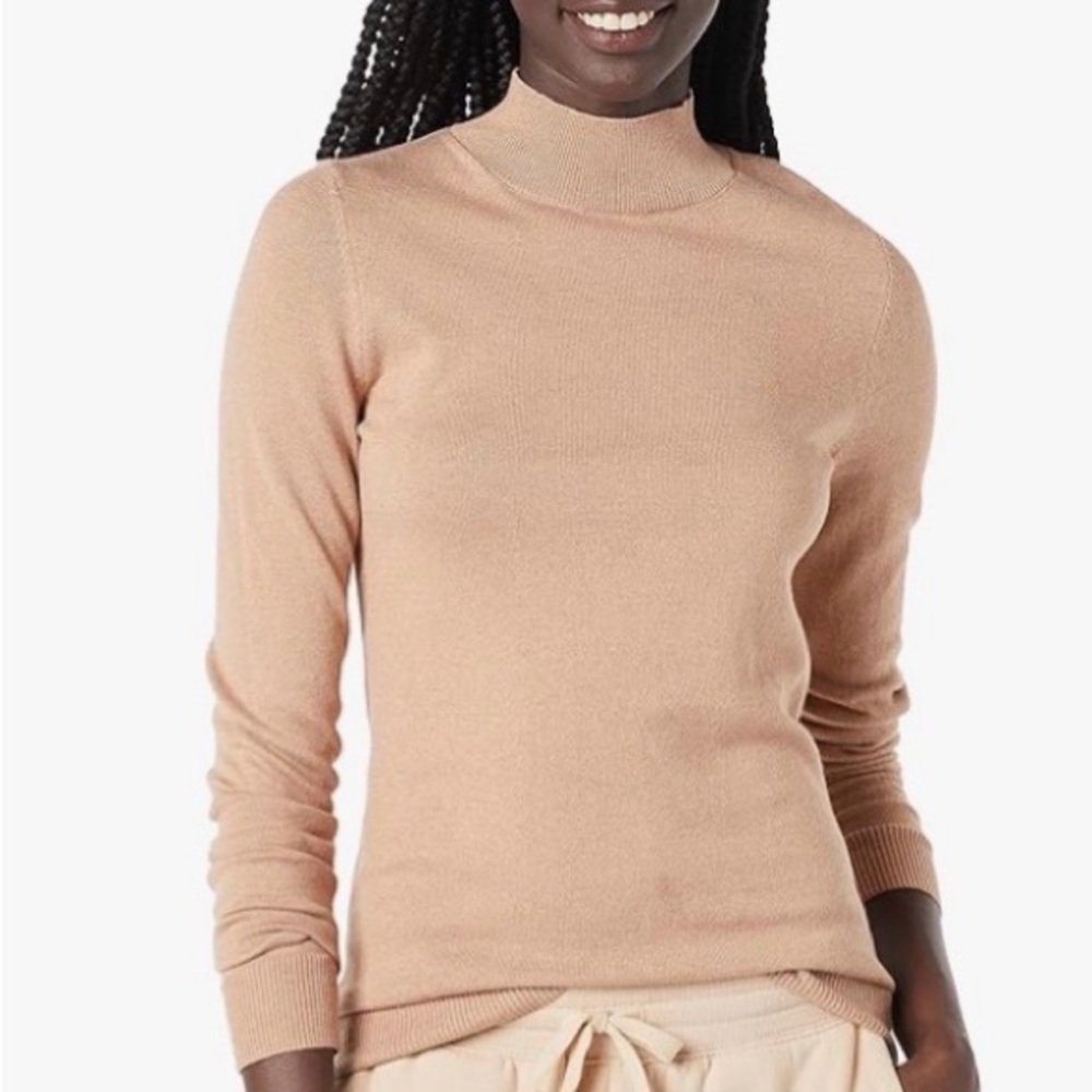 Amazon Basics Mock Turtleneck